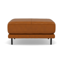 Morris Footstool - Rectangular Footstool Cat 30F - SK-598D CARAMEL - thumbnail 1