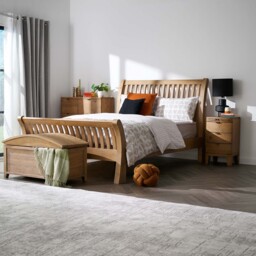 Lexington Bed - 6'0 Slatted Bedstead Sundried Wheat - thumbnail 2