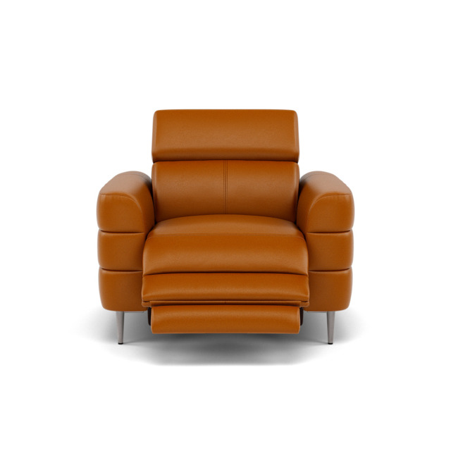Hoy Recliner Armchair - Chair W/ Power Recliner W/ Power Headrest Cat M - Power with Power Headrest & USB - M5659 Melbourne Ochre - image 1
