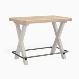 Salford Bar Table - Bar Table Stone Grey