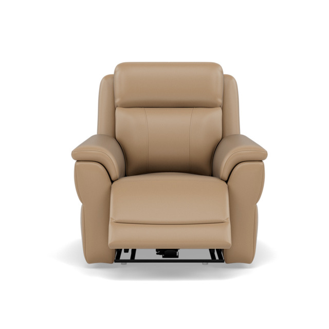 Juno Recliner Armchair - Power Recliner Chair Lumbar Support Cat 60 - Power with Power Lumbar & USB - Cat-60/06 Montana Barley - image 1