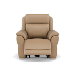Juno Recliner Armchair - Power Recliner Chair Lumbar Support Cat 60 - Power with Power Lumbar & USB - Cat-60/06 Montana Barley - thumbnail 1