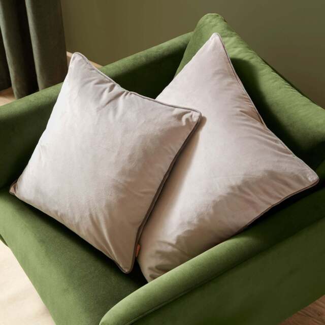 Meridian Dove & Charcoal Cushion - Meridian Dove & Charcoal Cushion 45CM - image 1