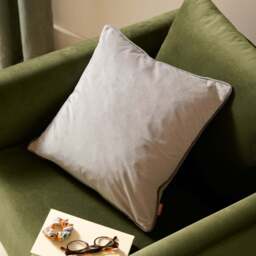 Meridian Dove & Charcoal Cushion - Meridian Dove & Charcoal Cushion 45CM - thumbnail 2