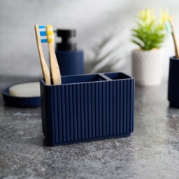 Berkeley Blue Toothbrush Tidy - Berkeley Toothbrush Tidy Blue