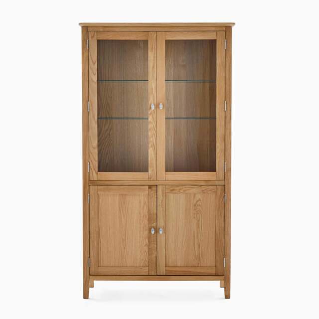 Bexley Display Cabinet - Display Cabinet Oak - image 1