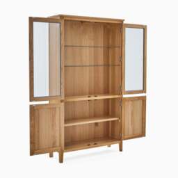 Bexley Display Cabinet - Display Cabinet Oak - thumbnail 4