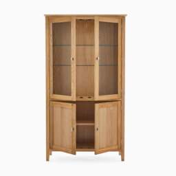 Bexley Display Cabinet - Display Cabinet Oak - thumbnail 3