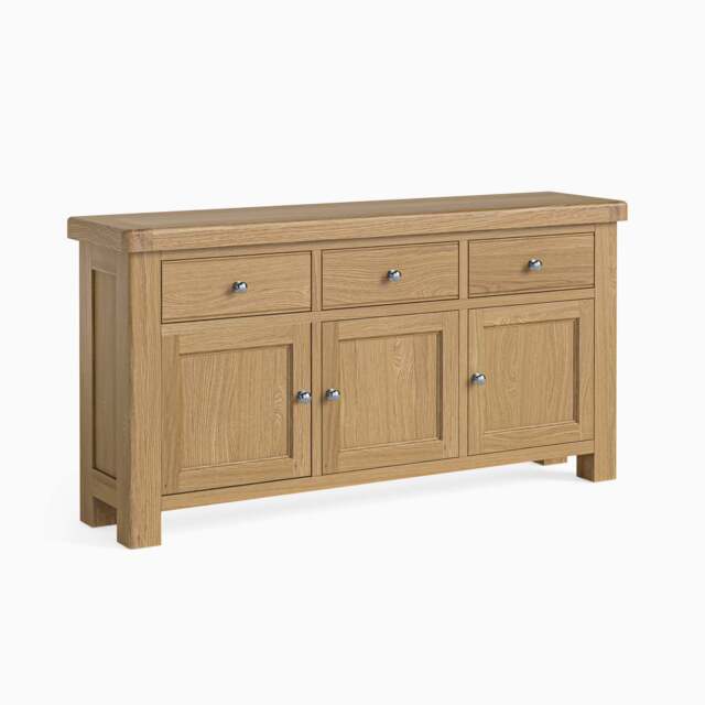Navarre Large Sideboard - Large Sideboard Oak / Oak Veneer - image 1