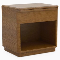 Serene Bedside Cabinet - Night Stand Oak / Oak Veneer - thumbnail 3