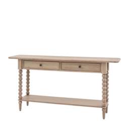Artisan 2 Drawer Console Table - 2 Drawer Console Table Natural - thumbnail 5
