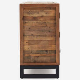 Detroit Wide Sideboard - Wide Sideboard Oaklands & Rustic Natural Finish - thumbnail 6
