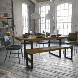 Detroit Wide Sideboard - Wide Sideboard Oaklands & Rustic Natural Finish - thumbnail 2