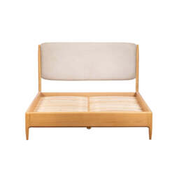 G Plan Winchester Upholstered Bed - 180cm Upholstered Bedstead Light Oak - Super King - thumbnail 3