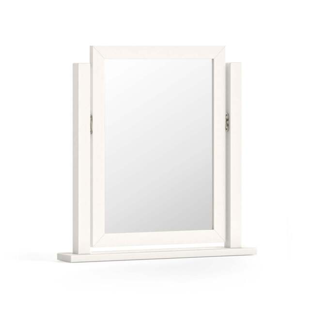 Aria White Vanity Mirror - Vanity Mirror Coconut Milk - image 1