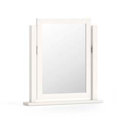 Aria White Vanity Mirror - Vanity Mirror Coconut Milk