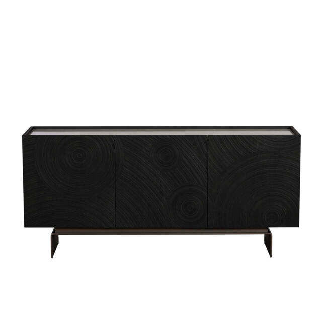 Wynter Wide Sideboard - Wide Sideboard Glass Ceramic Top - image 1