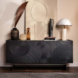 Wynter Wide Sideboard - Wide Sideboard Glass Ceramic Top - thumbnail 2