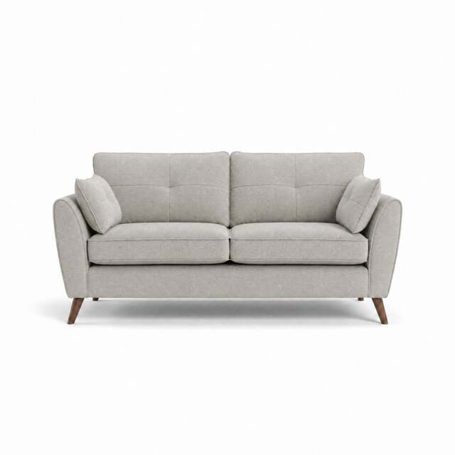Zara 3 Seater Sofa - 3 Seater Sofa - Kensington Mink / Dark Feet - image 1