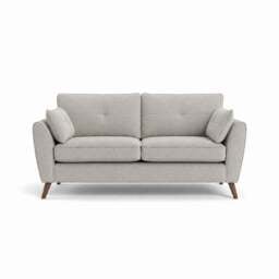 Zara 3 Seater Sofa - 3 Seater Sofa - Kensington Mink / Dark Feet