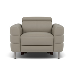 Hoy Armchair - Chair Static W/Manual Headrest Cat M - M5653 Melbourne Light Grey - thumbnail 1