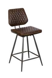 Starley Dark Brown Bar Stool - Bar Stool Dark Brown - thumbnail 2