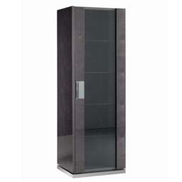 Chieti 1 Door Cabinet - 1 Door Curio Left - Left Hand Facing