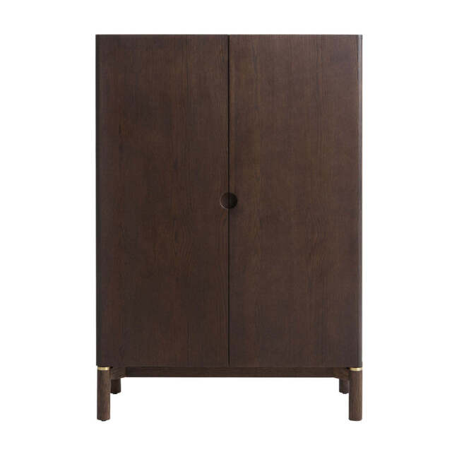 Antigua Drinks Cabinet - Drinks Cabinet Espresso Oil - image 1