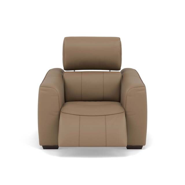 Beck Recliner Armchair - Power Recliner Chair Cat 20S - Power Recliner with USB - NWS-513E PINE BARK - image 1