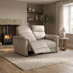Orkney 2 Seater Recliner Sofa - 2 Seater Sofa with 2 Power Recliners Cat 20S - Power Recliner with USB - BXS-156E FROST - thumbnail 2
