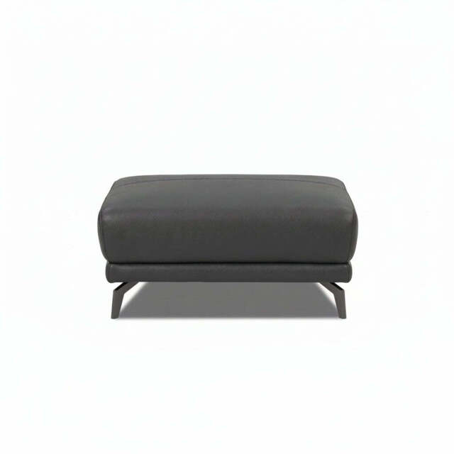 Reno Rectangular Footstool - Rectangular Footstool A Cat 20S - BXS-023C BLACK - image 1