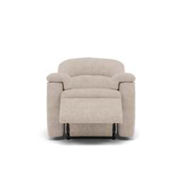 G Plan Chloe Recliner Armchair - Recliner Chair Grade W - Manual Recliner - W002 Loom Shale - thumbnail 1