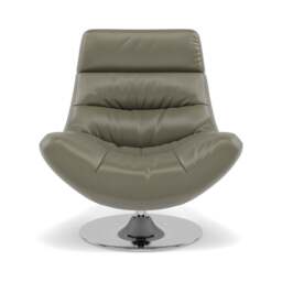 Batista Swivel Armchair - Swivel Armchair Cat 60 - Cat-60/20 Montana Pewter