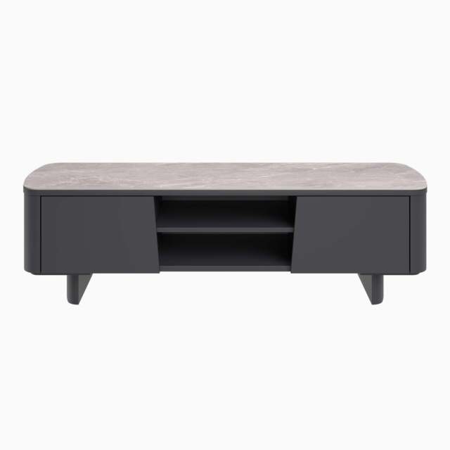 Celestia TV Unit Light Grey - TV Unit Light Grey Ceramic - image 1