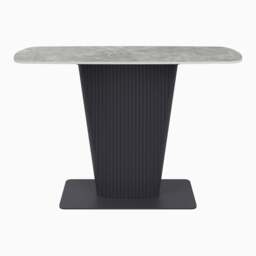 Celestia Console Table Light Grey - Console Table Light Grey Ceramic