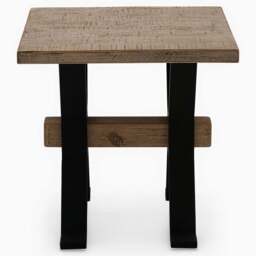 Dakota Side Table - Side Table Reclaimed Solid Wood - thumbnail 4