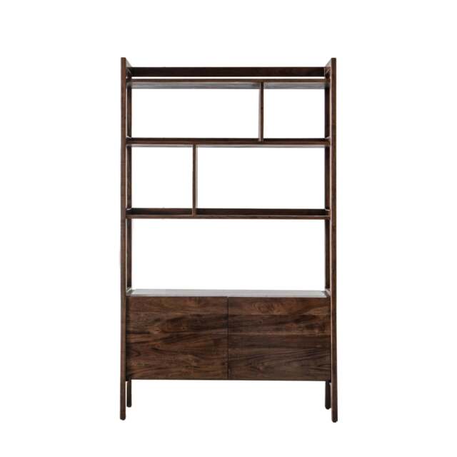 Barcelona Display Unit - Display Unit Dark Wood / Marble - image 1