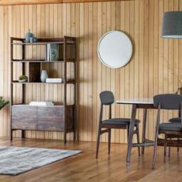 Barcelona Display Unit - Display Unit Dark Wood / Marble - thumbnail 2