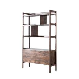 Barcelona Display Unit - Display Unit Dark Wood / Marble - thumbnail 5