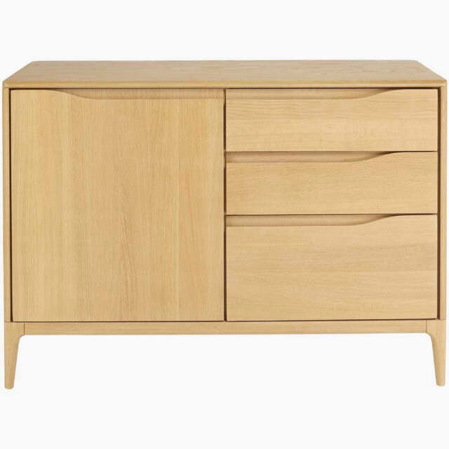 Ercol Romana Small Sideboard - Small Sideboard - CM - Clear Matt - image 1