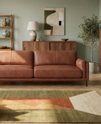 Morris 3 Seater Small Sofa - 2.5 Seater Sofa Compact Fabric - BFAMAD-02 SILVER GREY - thumbnail 2