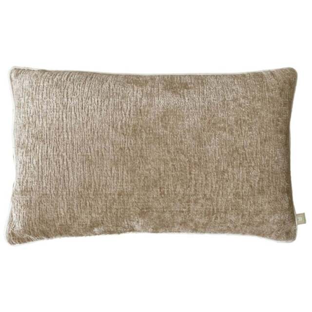 Belgravia Wave Chenille Cushion Beige - Wave Chenille Cushion Beige 50X30CM - image 1