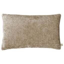 Belgravia Wave Chenille Cushion Beige - Wave Chenille Cushion Beige 50X30CM