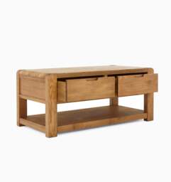 Solvi Coffee Table - Coffee Table Solid Oak / Oak Veneer - thumbnail 4