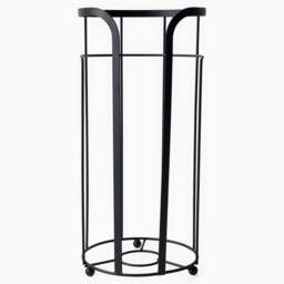 Dante Black Toilet Paper Holder - Dante Spare Holder Black - thumbnail 2