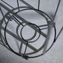 Dante Black Toilet Paper Holder - Dante Spare Holder Black - thumbnail 4
