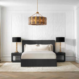 Eichholtz Elysian Chandalier Antique Brass And Smoked Glass - Chandalier Elysian - thumbnail 2