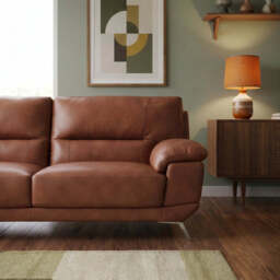 Zuco 2 Seater Sofa - 2 Seater Sofa Fabric - BFAMAD-02 SILVER GREY - thumbnail 4