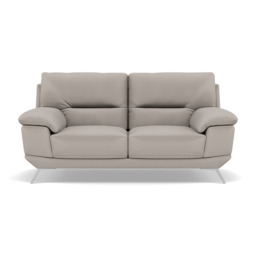 Zuco 2 Seater Sofa - 2 Seater Sofa Fabric - BFAMAD-02 SILVER GREY