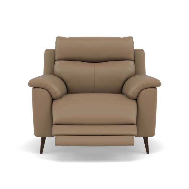 Revel Recliner Armchair - Power Recliner Chair Cat 20S - Power Recliner with USB - NWS-513E PINE BARK - image 1